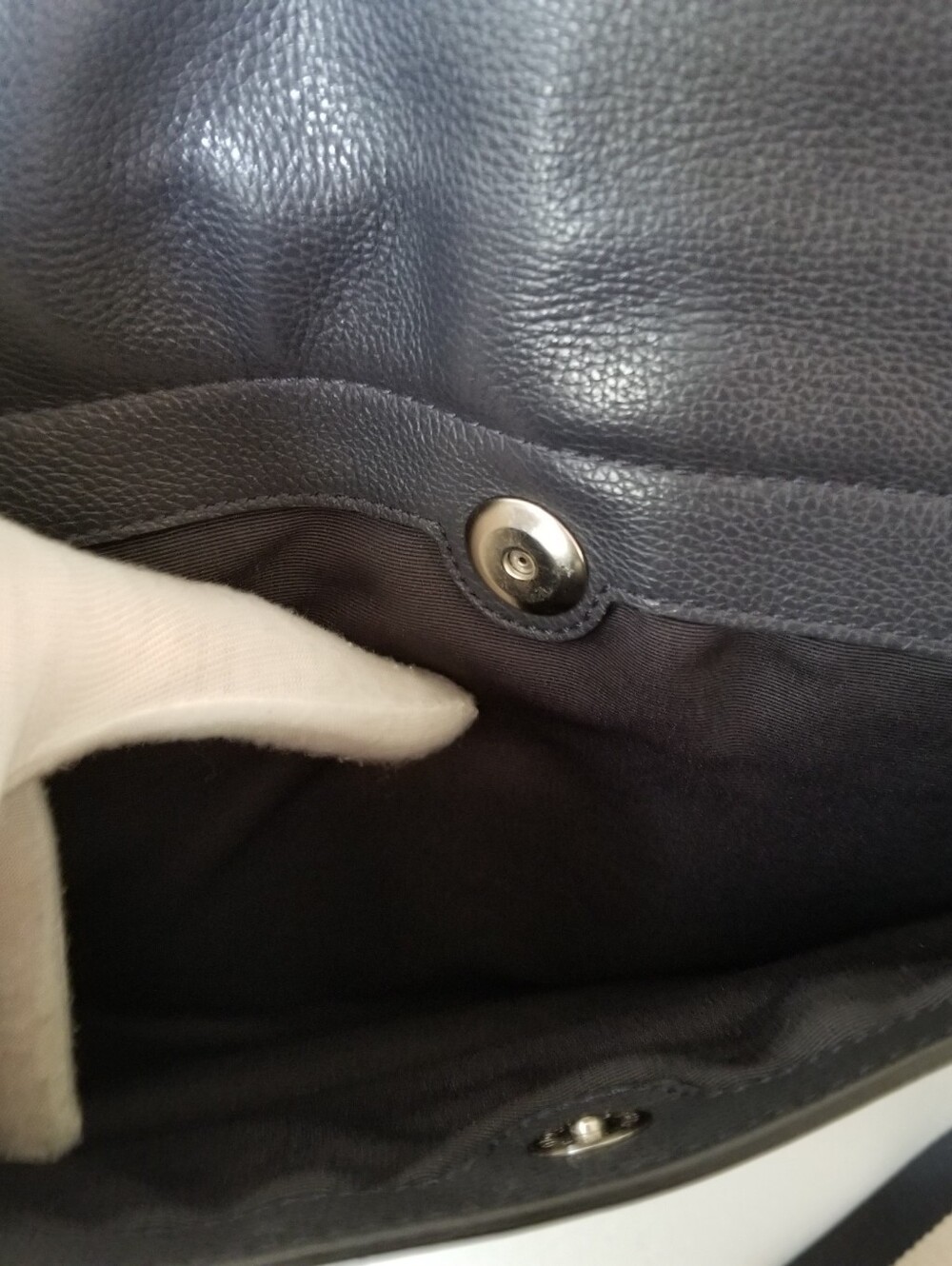 Coach Charles Messenger Bag Crossbody Navy - Picture 15 of 16